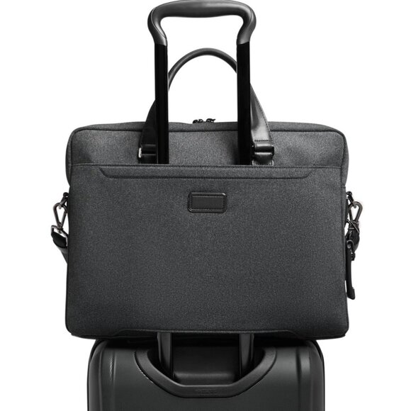 #98 NWT - Harrison Avondale Top Zip Brief - Charcoal - Picture 4 of 16